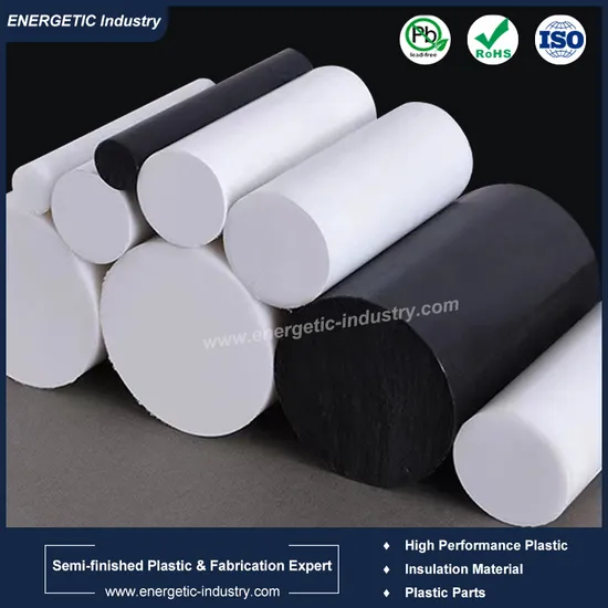 UHMWPE HDPE Peek Pet Rod Износостойкие пластиковые стержни и стержни